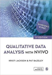 Cover of Qualitative Data Analysis with NVivo by Kristi Jackson and Pat Bazeley.